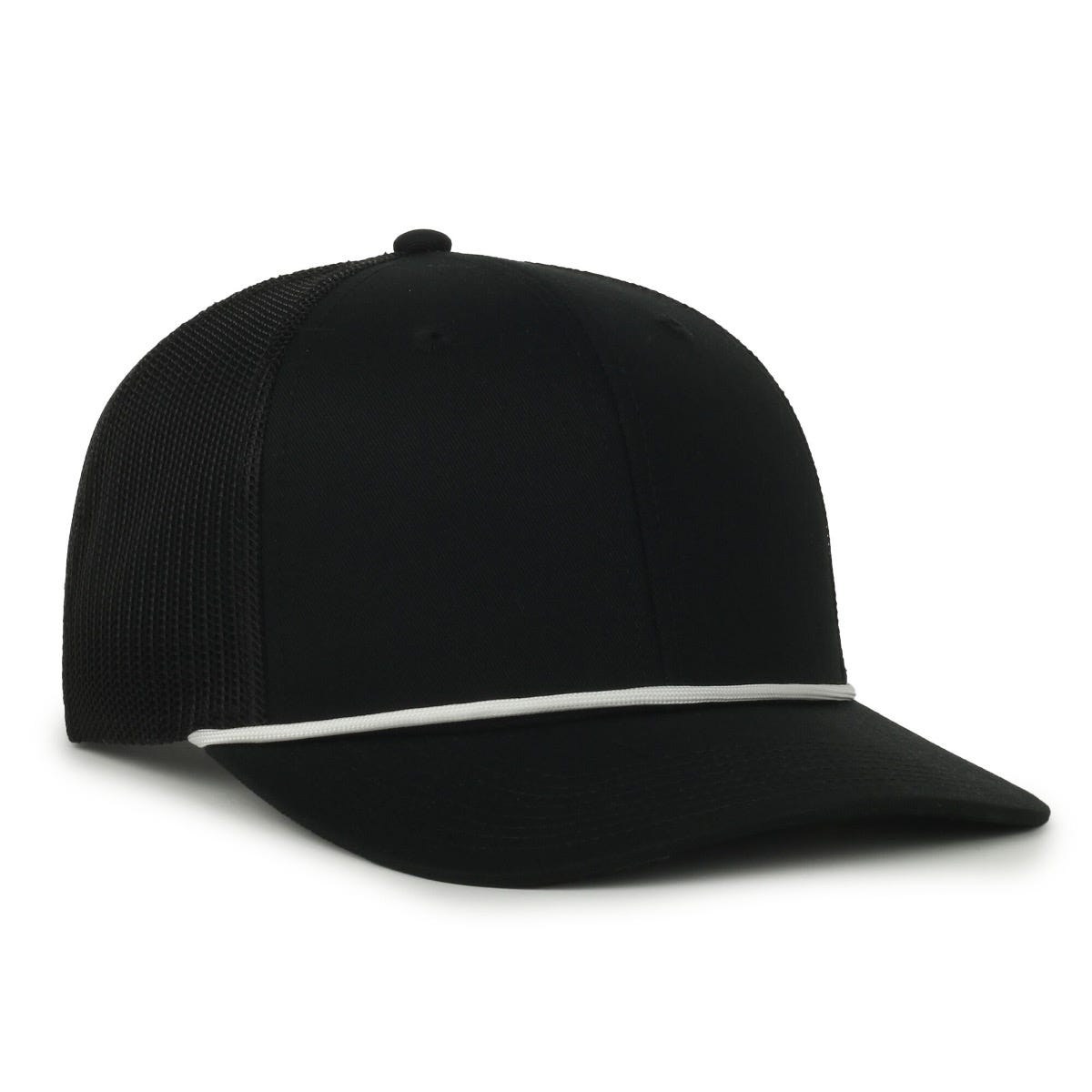Oc Sports Oc771c Premium Modern Trucker with Cord Cap - Black White