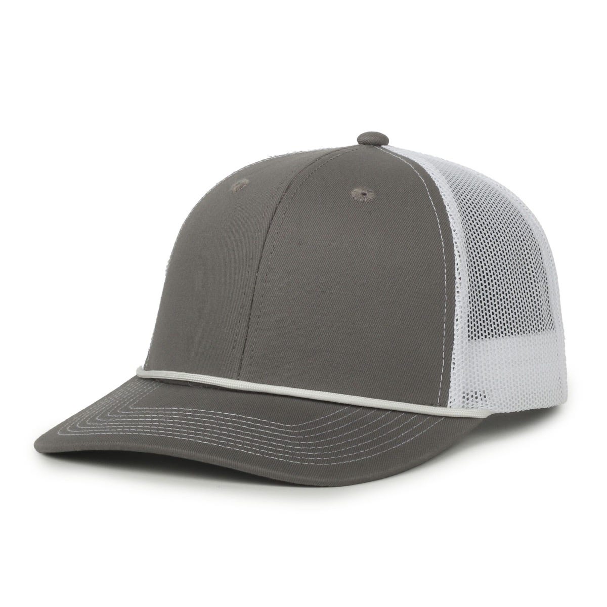 Oc Sports Oc771c Premium Modern Trucker with Cord Cap - Charcoal White