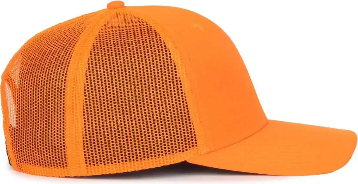 Oc Sports Oc771camo Adjustable Mesh Back Cap - Blaze - Osfm