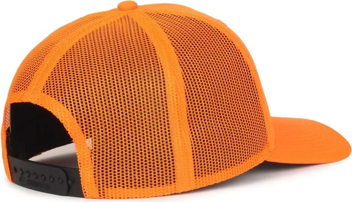 Oc Sports Oc771camo Adjustable Mesh Back Cap - Blaze - Osfm