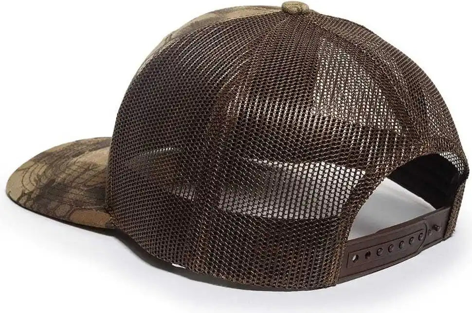 Oc Sports Oc771camo Adjustable Mesh Back Cap Kryptek Highlander Brown / 6 7/8’’ 7 1/2’’