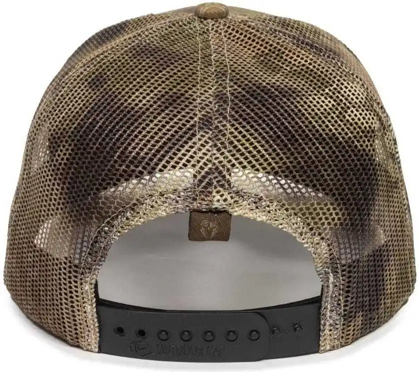 Oc Sports Oc771camo Adjustable Mesh Back Cap - Kryptek Highlander - 6 7/8’’ - 7 1/2’’