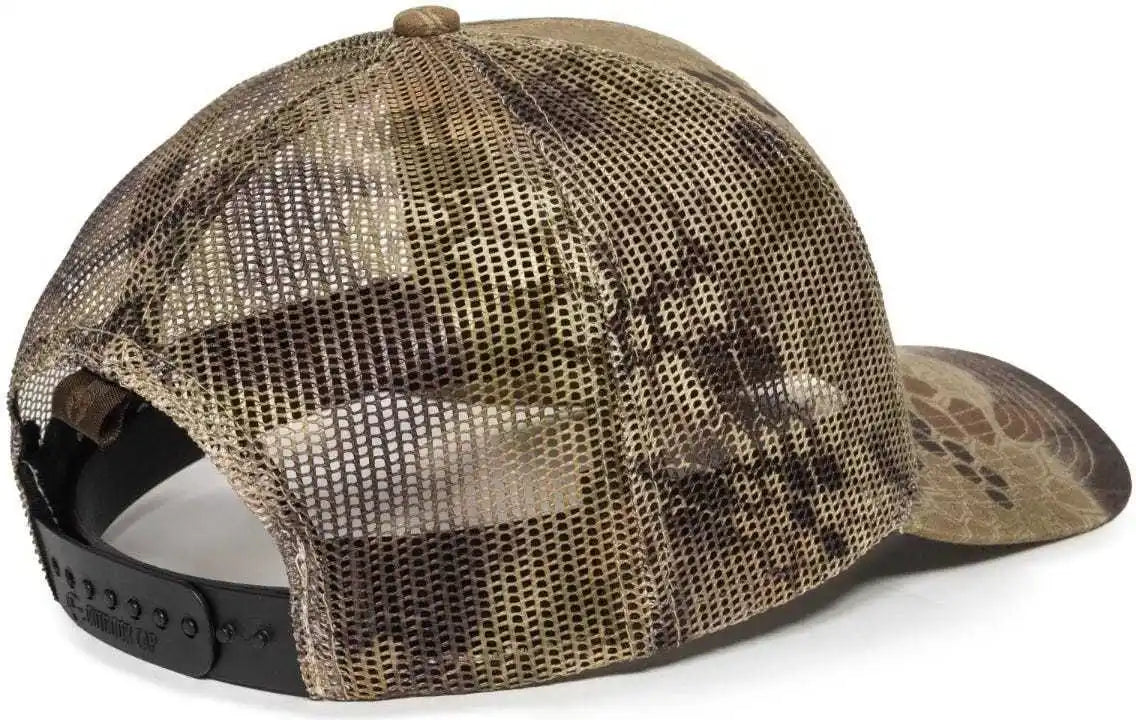 Oc Sports Oc771camo Adjustable Mesh Back Cap - Kryptek Highlander - 6 7/8’’ - 7 1/2’’