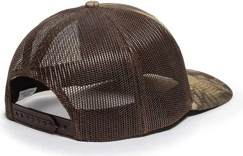 Oc Sports Oc771camo Adjustable Mesh Back Cap Kryptek Highlander Brown / 6 7/8’’ 7 1/2’’