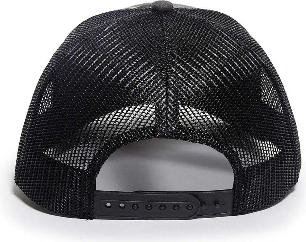 Oc Sports Oc771camo Adjustable Mesh Back Cap Kryptek Raid Black / 6 7/8’’ 7 1/2’’