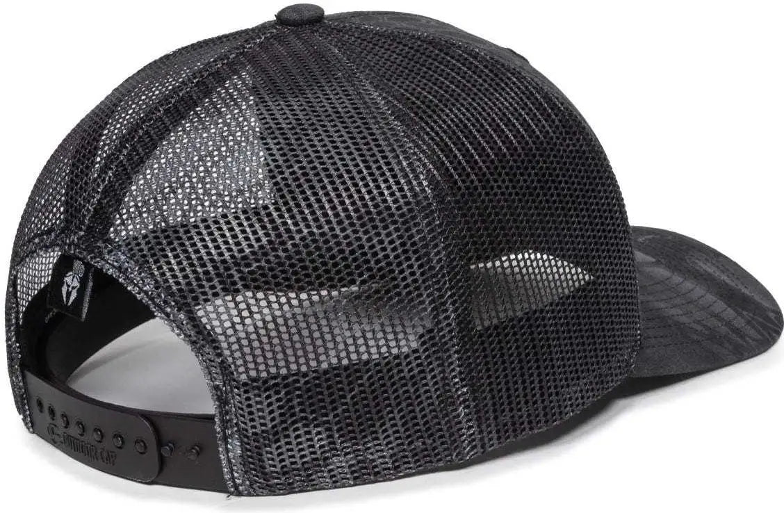 Oc Sports Oc771camo Adjustable Mesh Back Cap - Kryptek Typhon - 6 7/8’’ - 7 1/2’’