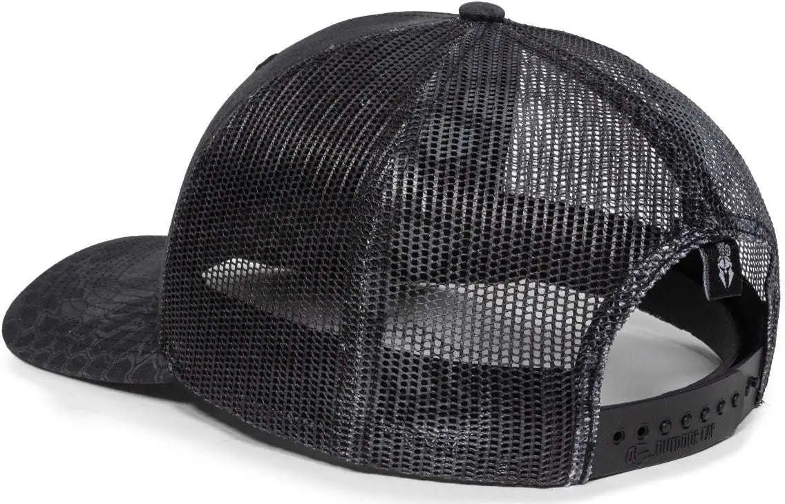 Oc Sports Oc771camo Adjustable Mesh Back Cap - Kryptek Typhon - 6 7/8’’ - 7 1/2’’