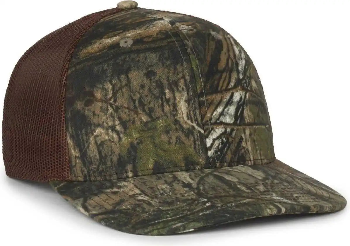 Oc Sports Oc771camo Adjustable Mesh Back Cap - Mossy Oak Country Dna Brown - Osfm