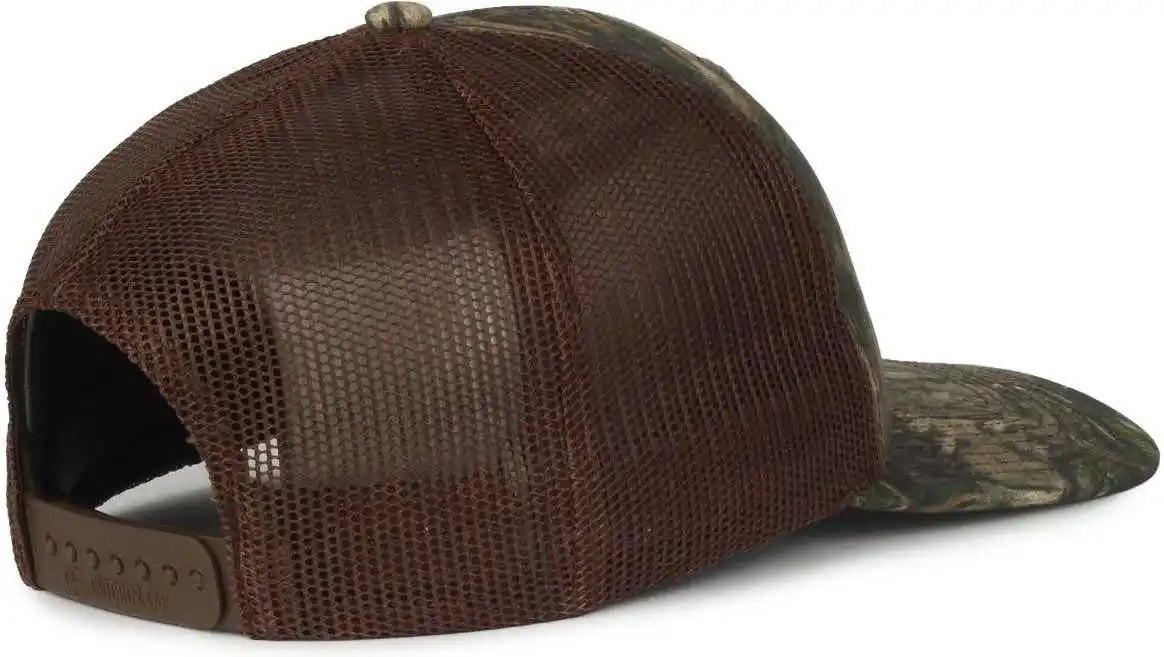 Oc Sports Oc771camo Adjustable Mesh Back Cap - Mossy Oak Country Dna Brown - Osfm
