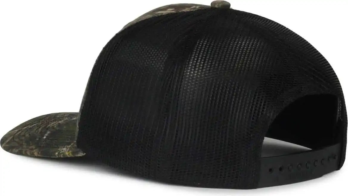 Oc Sports Oc771camo Adjustable Mesh Back Cap - Mossy Oak Country Dna Black - Osfm
