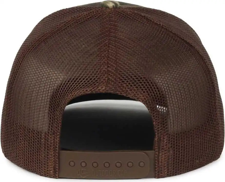 Oc Sports Oc771camo Adjustable Mesh Back Cap - Mossy Oak Country Dna Brown - Osfm