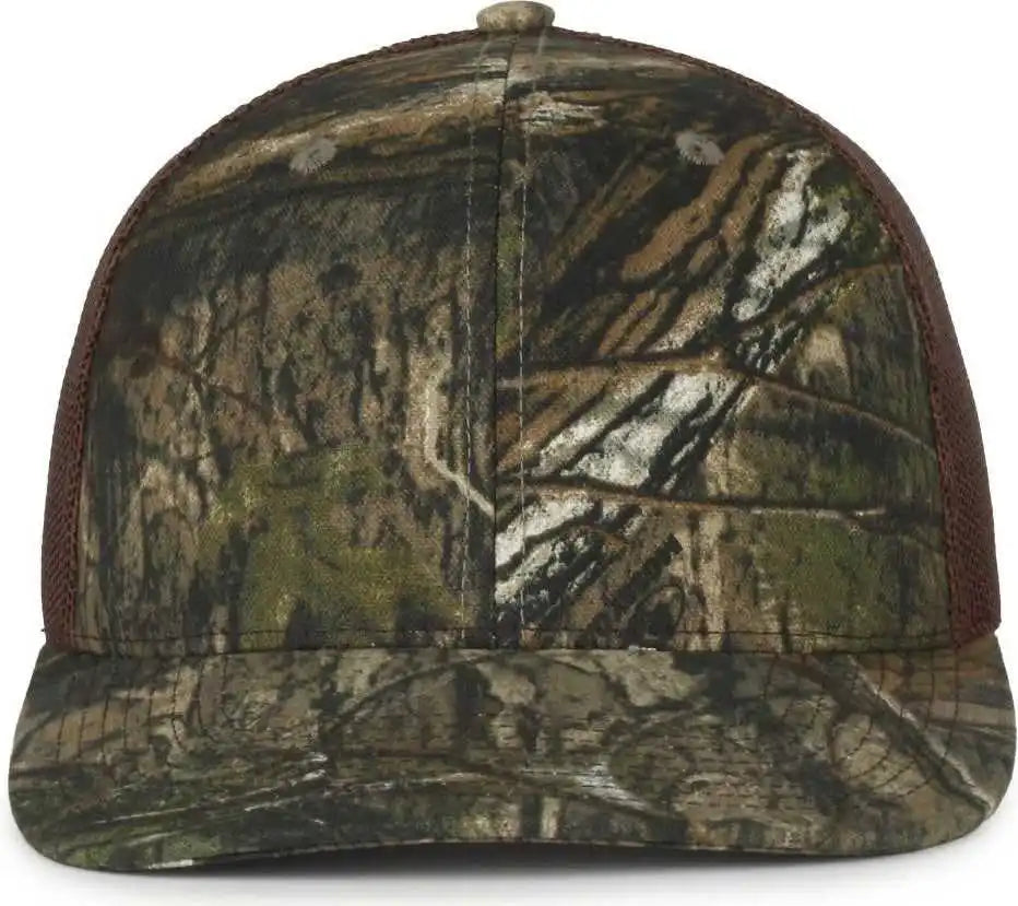 Oc Sports Oc771camo Adjustable Mesh Back Cap - Mossy Oak Country Dna Brown - Osfm