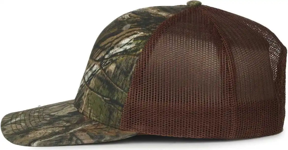 Oc Sports Oc771camo Adjustable Mesh Back Cap - Mossy Oak Country Dna Brown - Osfm