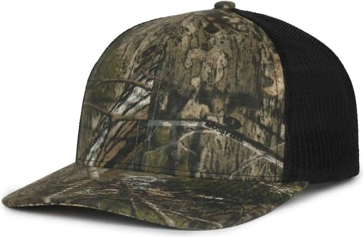 Oc Sports Oc771camo Adjustable Mesh Back Cap - Mossy Oak Country Dna Black - Osfm