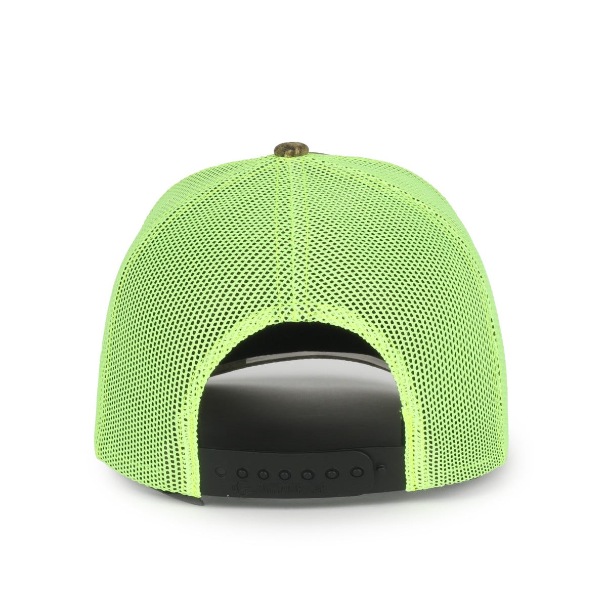 Oc Sports Oc771camo Adjustable Mesh Back Cap - Realtree Apx Neon Yellow