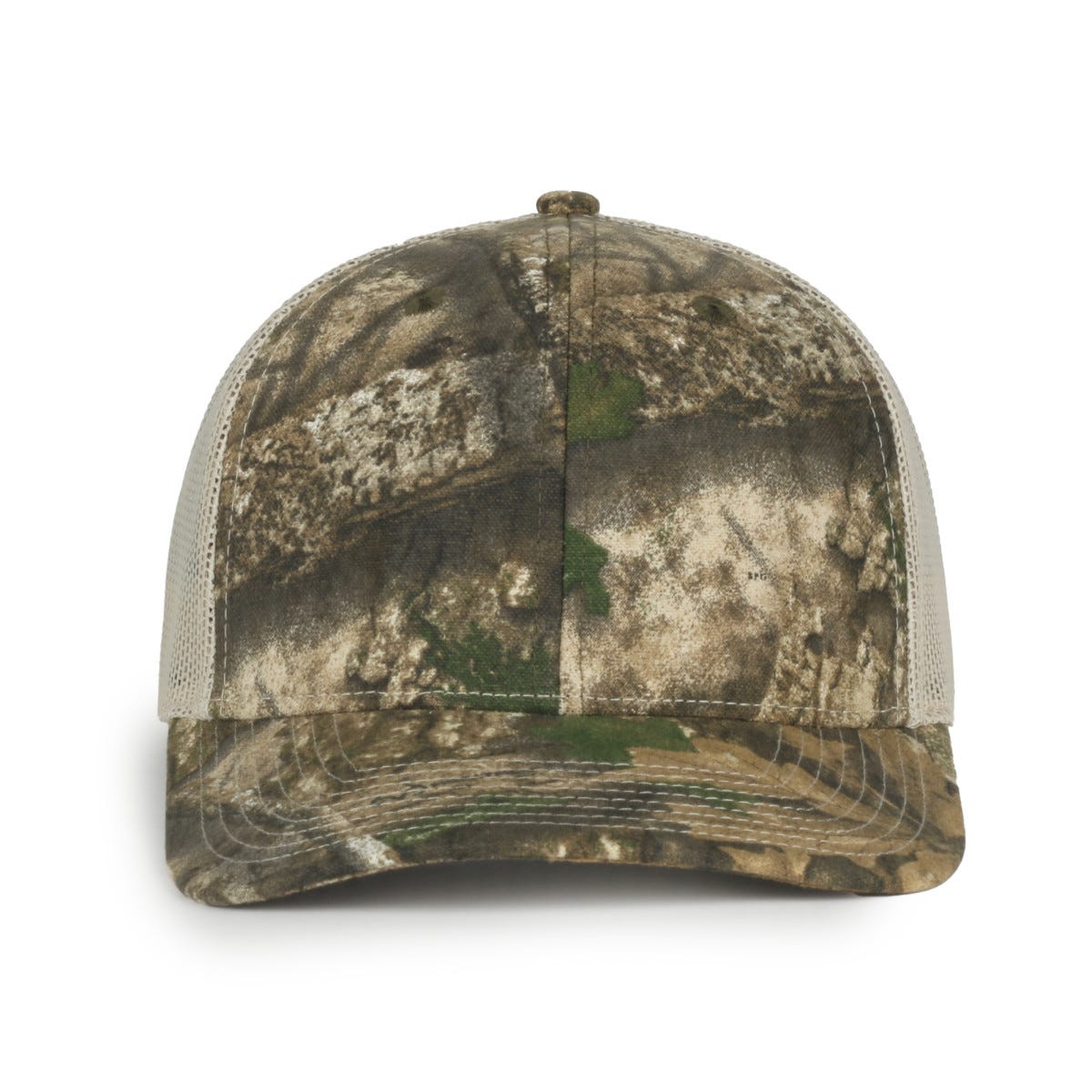 Oc Sports Oc771camo Adjustable Mesh Back Cap - Realtree Apx Tan