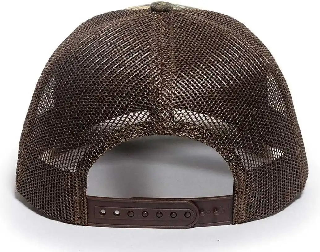Oc Sports Oc771camo Adjustable Mesh Back Cap Realtree Edge Brown / 6 7/8’’ 7 1/2’’