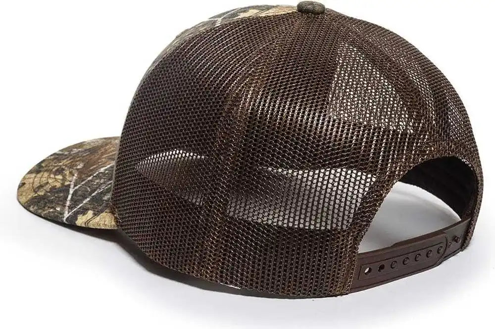 Oc Sports Oc771camo Adjustable Mesh Back Cap Realtree Edge Brown / 6 7/8’’ 7 1/2’’