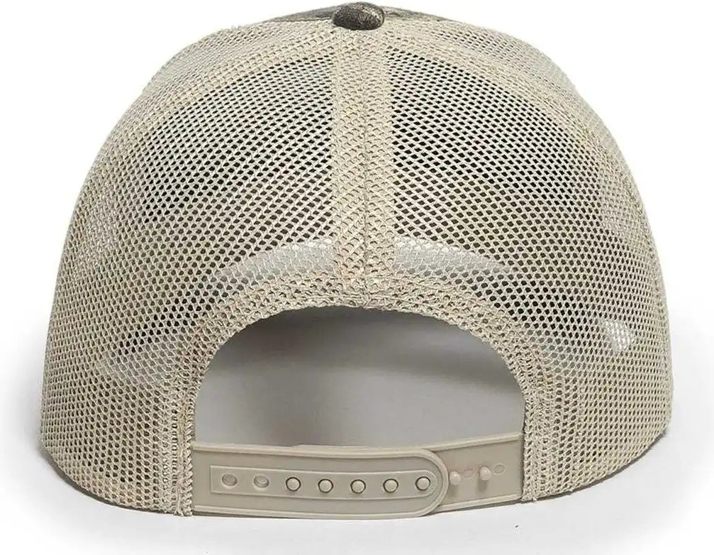 Oc Sports Oc771camo Adjustable Mesh Back Cap Realtree Timber Tan