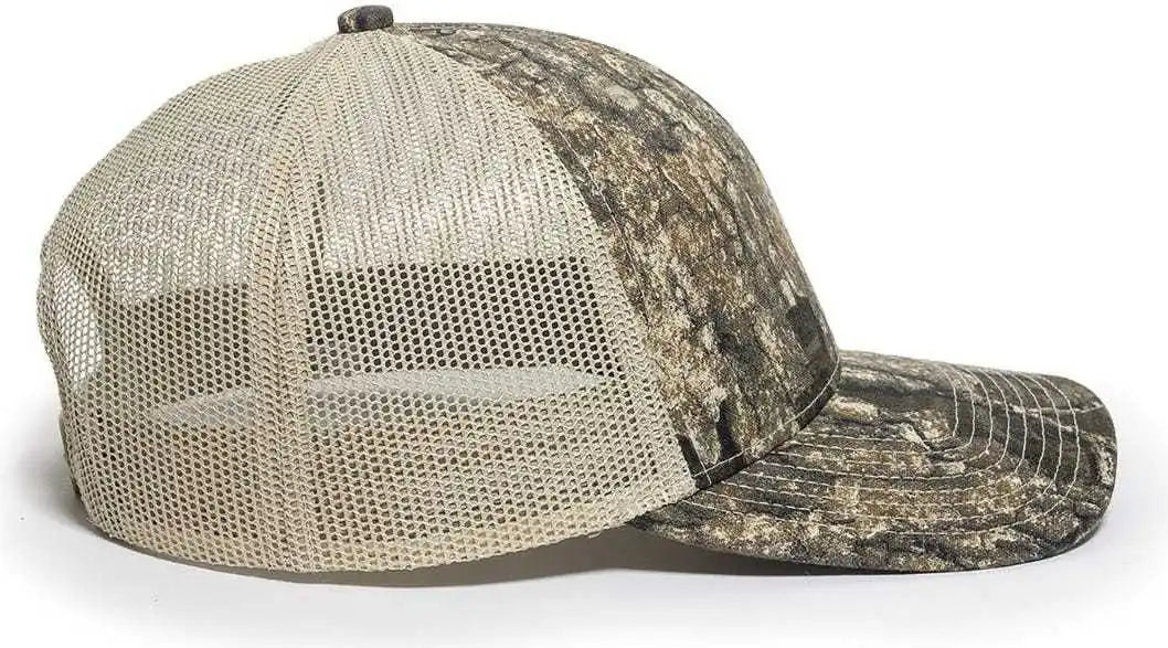 Oc Sports Oc771camo Adjustable Mesh Back Cap Realtree Timber Tan