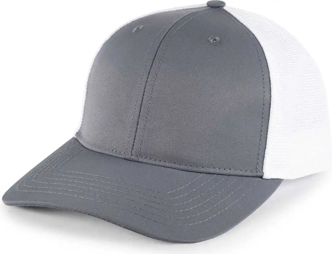 Oc Sports Oc771pf Slight Pre-curved Visorr Cap - Charcoal White - Dark Gray / 6 7/8’’ - 7 1/2’’