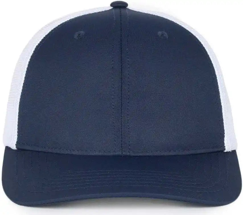 Oc Sports Oc771pf Slight Pre-curved Visorr Cap - Navy White - 6 7/8’’ - 7 1/2’’