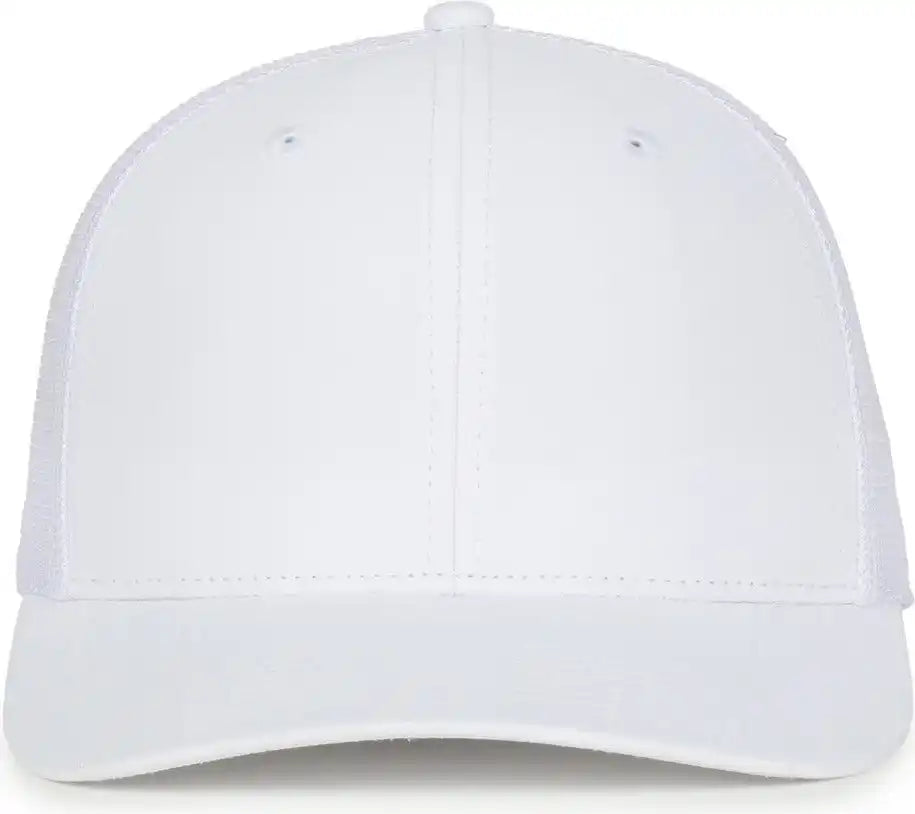 Oc Sports Oc771pf Slight Pre-curved Visorr Cap - White - Osfm