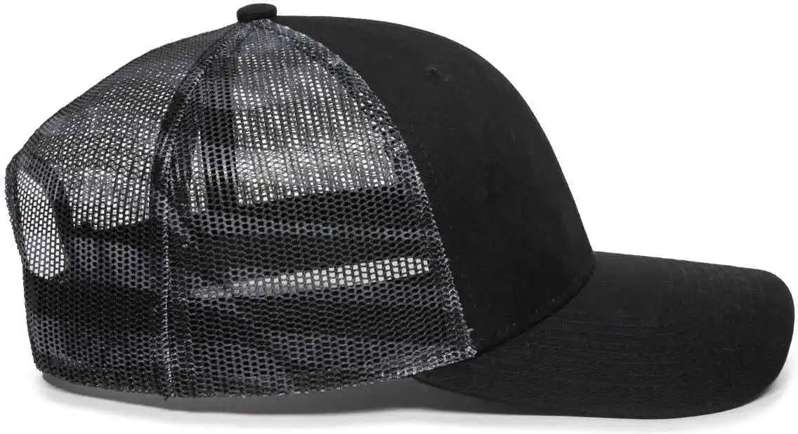 Oc Sports Oc771pm Mesh Back Usa Flag Cap - Black - 6 7/8’’ - 7 1/2’’