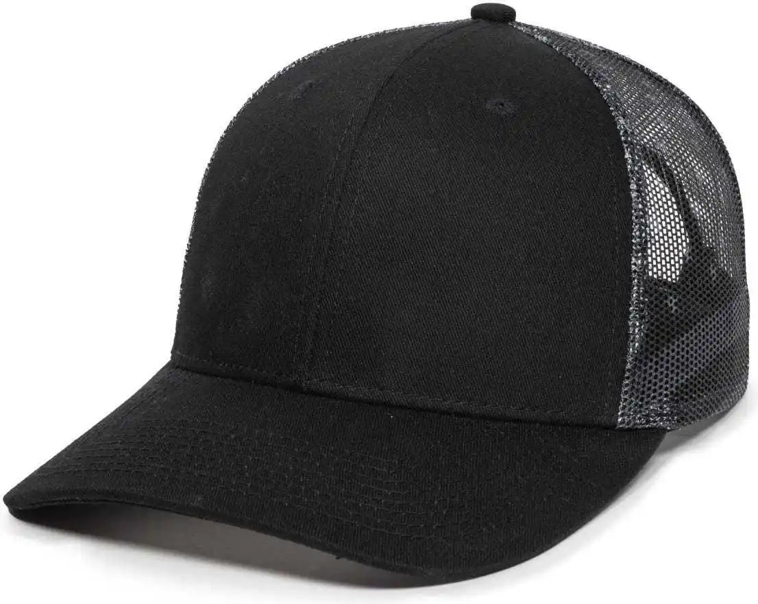 Oc Sports Oc771pm Mesh Back Usa Flag Cap - Black - 6 7/8’’ - 7 1/2’’