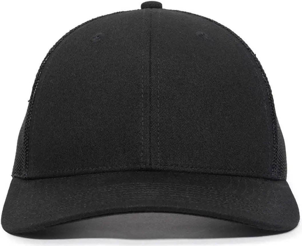 Oc Sports Oc771v Adjustable Mesh Back Cap - Black - 6 7/8’’ - 7 1/2’’