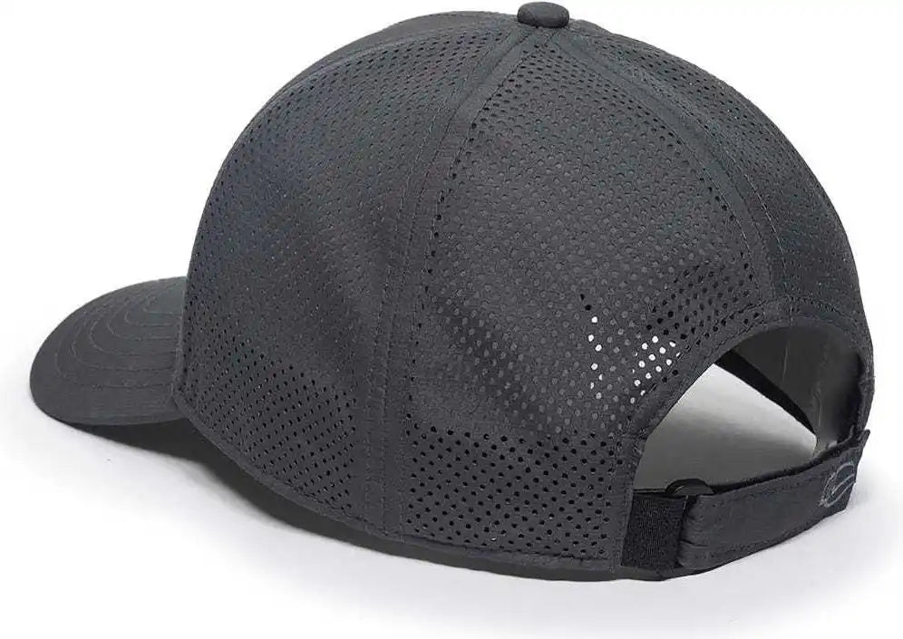 Oc Sports Oc803 Adjustable Mesh Back Solid Color Cap - Graphite - Dark Gray / 6 7/8’’ - 7 1/2’’