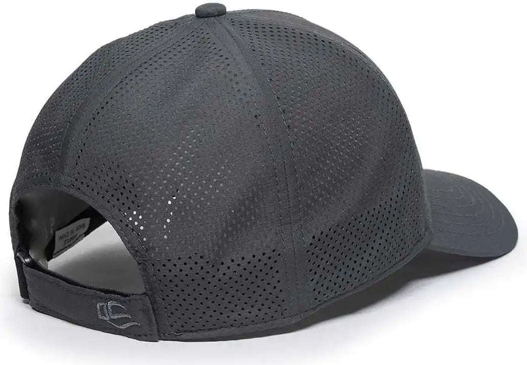 Oc Sports Oc803 Adjustable Mesh Back Solid Color Cap - Graphite - Dark Gray / 6 7/8’’ - 7 1/2’’
