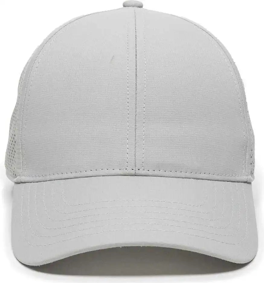 Oc Sports Oc803 Adjustable Mesh Back Solid Color Cap - Light Gray - 6 7/8’’ - 7 1/2’’