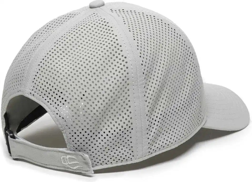 Oc Sports Oc803 Adjustable Mesh Back Solid Color Cap - Light Gray - 6 7/8’’ - 7 1/2’’