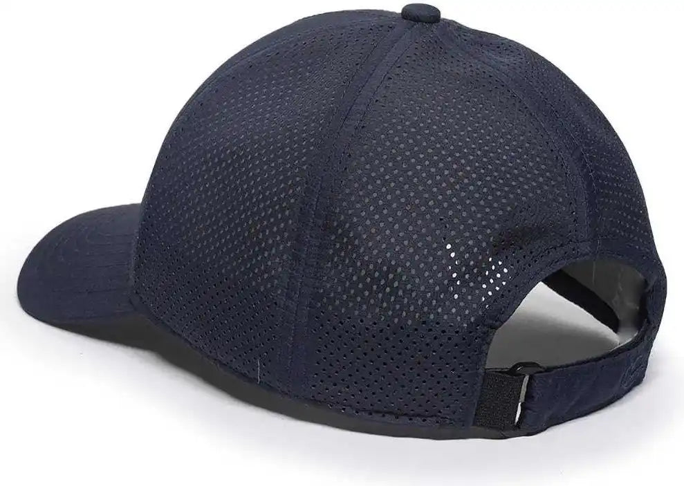 Oc Sports Oc803 Adjustable Mesh Back Solid Color Cap - Navy - 6 7/8’’ - 7 1/2’’