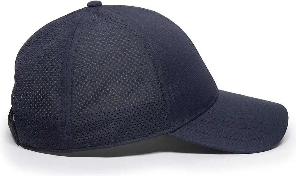 Oc Sports Oc803 Adjustable Mesh Back Solid Color Cap - Navy - 6 7/8’’ - 7 1/2’’