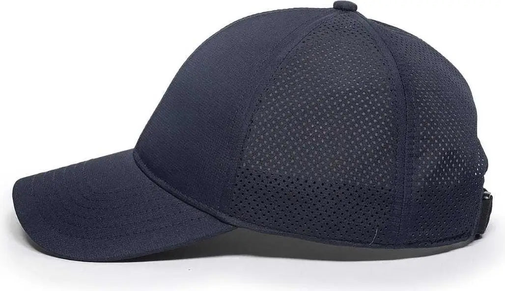 Oc Sports Oc803 Adjustable Mesh Back Solid Color Cap - Navy - 6 7/8’’ - 7 1/2’’
