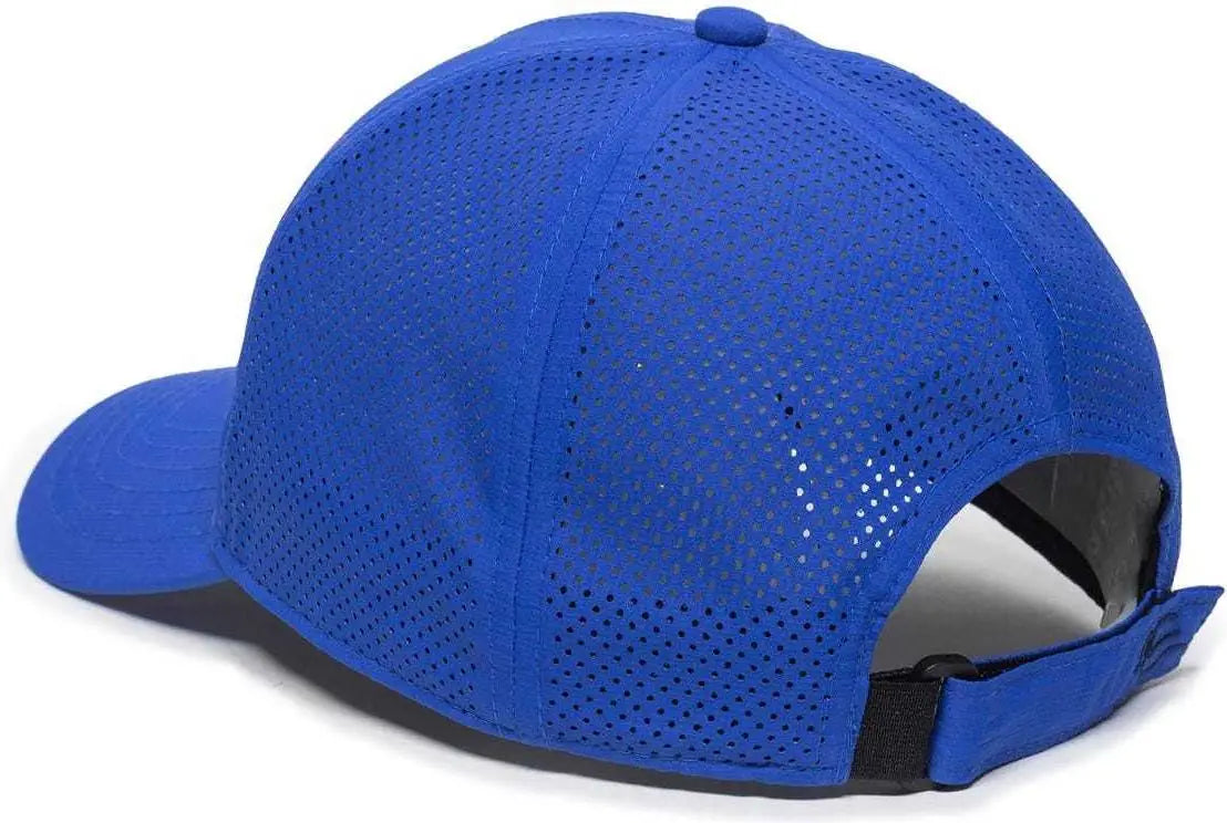 Oc Sports Oc803 Adjustable Mesh Back Solid Color Cap - Royal - 6 7/8’’ - 7 1/2’’