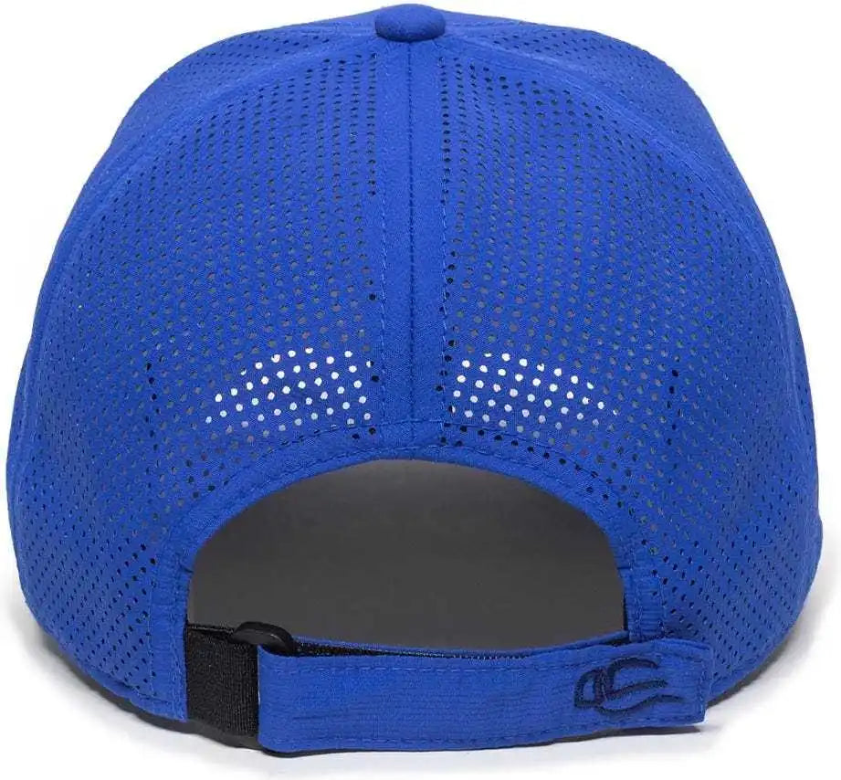 Oc Sports Oc803 Adjustable Mesh Back Solid Color Cap - Royal - 6 7/8’’ - 7 1/2’’