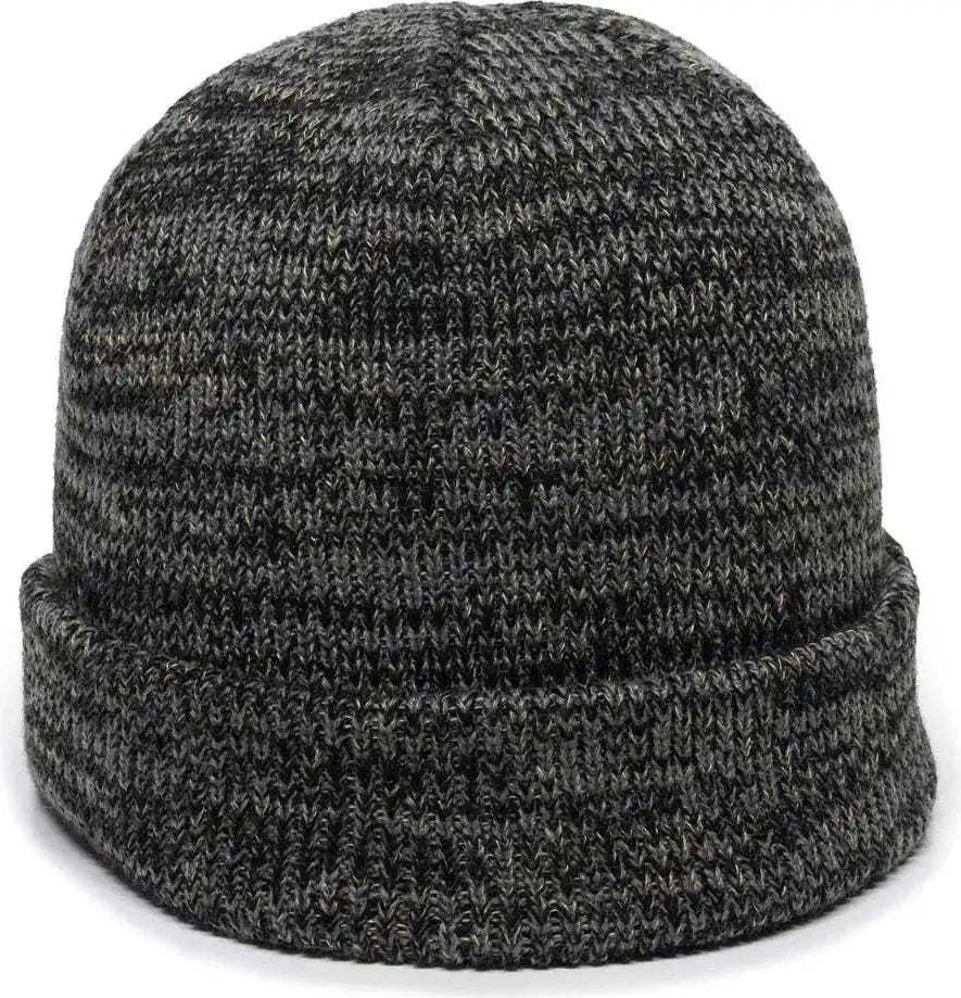 Oc Sports Oc804 Watch Beanie with Cuff - Black - one Size Fits Most