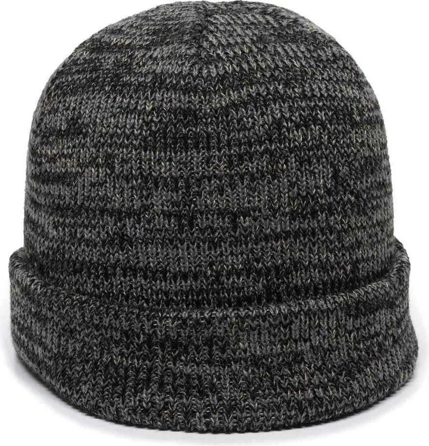 Oc Sports Oc804 Watch Beanie with Cuff - Black - one Size Fits Most