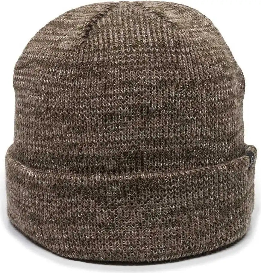 Oc Sports Oc804 Watch Beanie with Cuff - Brown - one Size Fits Most