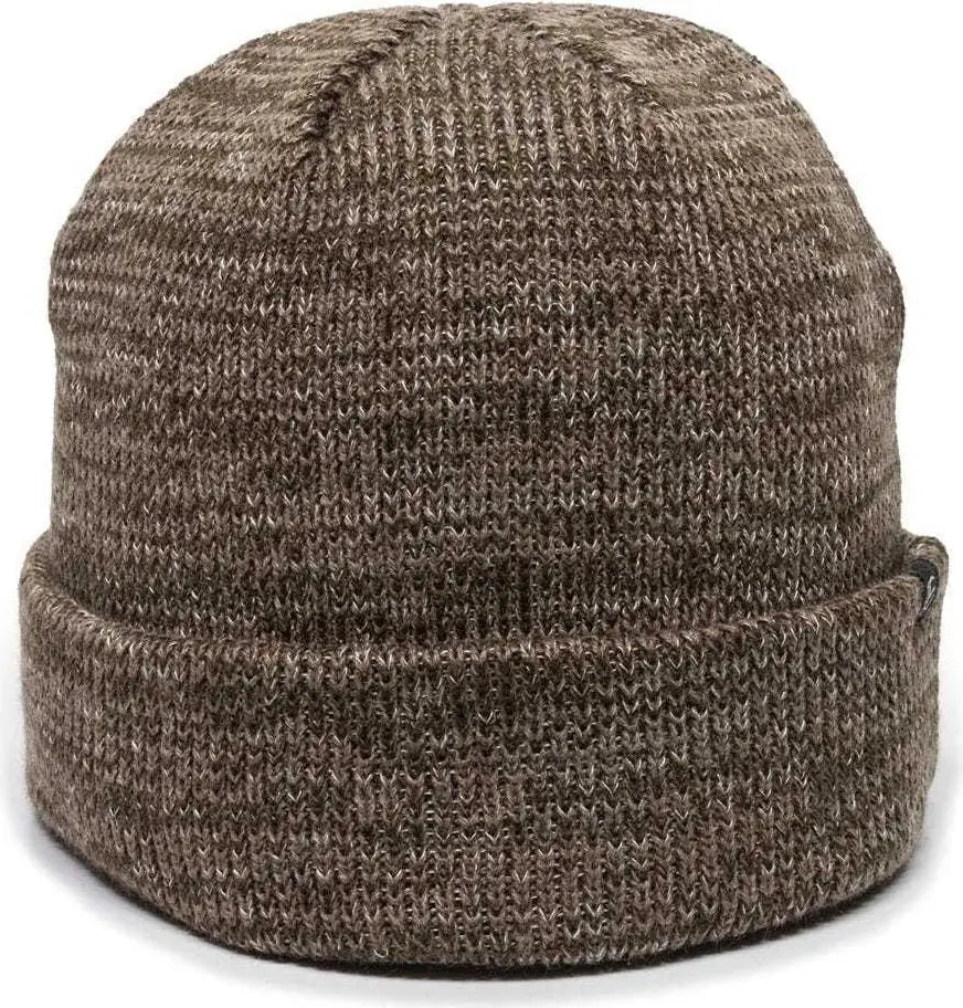 Oc Sports Oc804 Watch Beanie with Cuff - Brown - one Size Fits Most