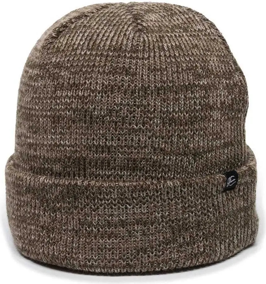 Oc Sports Oc804 Watch Beanie with Cuff - Brown - one Size Fits Most