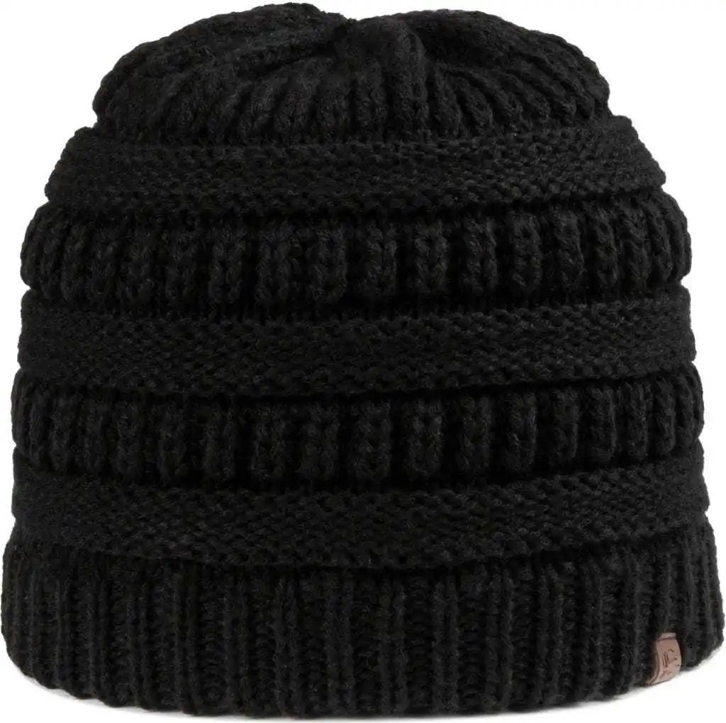 Oc Sports Oc807 Acrylic Knit Beanie - Black - one Size Fits Most
