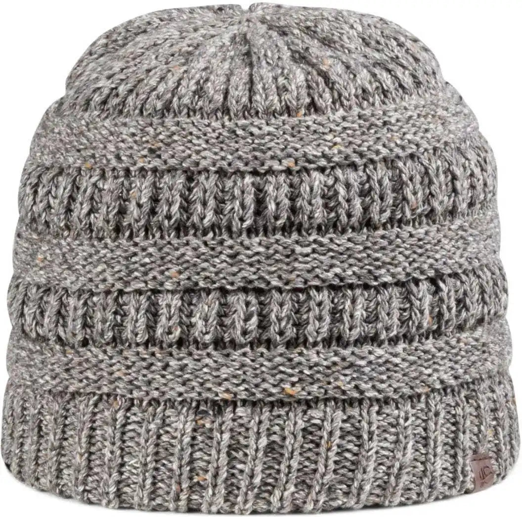 Oc Sports Oc807 Acrylic Knit Beanie - Heathered Gray