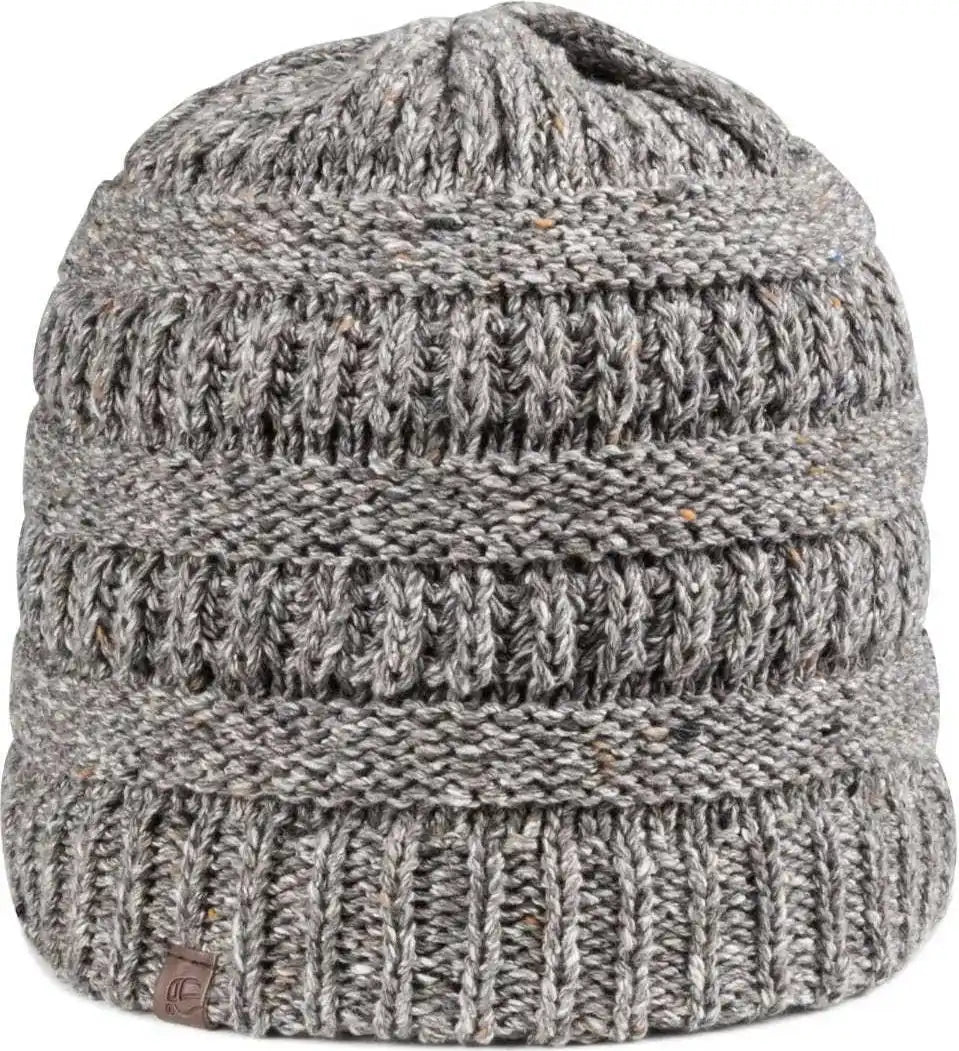 Oc Sports Oc807 Acrylic Knit Beanie - Heathered Gray - one Size Fits Most
