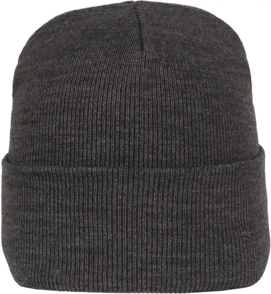 Oc Sports Oc870 Stretch Watch Beanie with Cuff - Charcoal - Dark Gray / Osfm