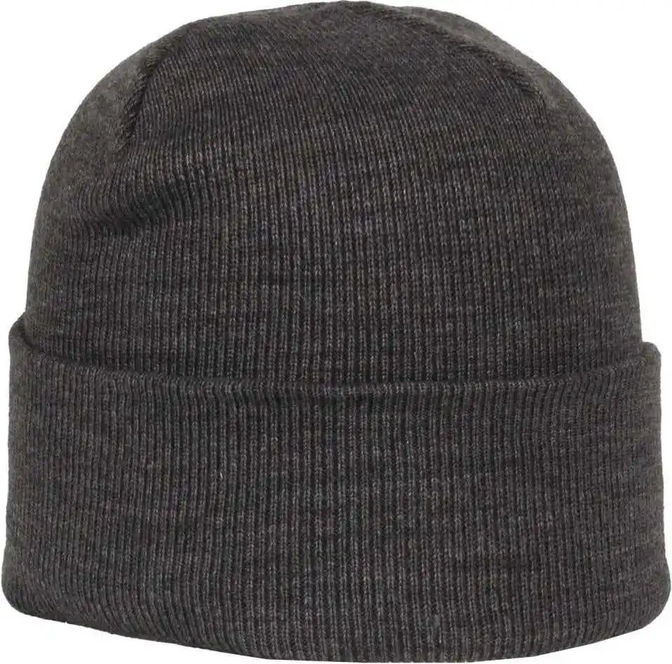Oc Sports Oc870 Stretch Watch Beanie with Cuff - Charcoal - Dark Gray / Osfm