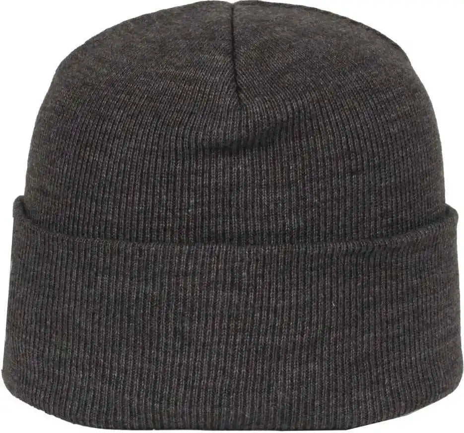 Oc Sports Oc870 Stretch Watch Beanie with Cuff - Charcoal - Dark Gray / Osfm